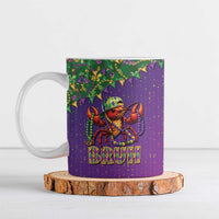 Funny Crawfish Carnival Ceramic Mug It's Mardi Gras Bruh - Wonder Print Shop