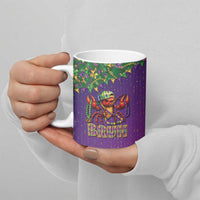 Funny Crawfish Carnival Ceramic Mug It's Mardi Gras Bruh - Wonder Print Shop