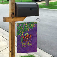 Funny Crawfish Carnival Garden Flag It's Mardi Gras Bruh - Wonder Print Shop