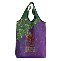 Funny Crawfish Carnival Grocery Bag It's Mardi Gras Bruh - Wonder Print Shop