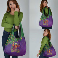 Funny Crawfish Carnival Grocery Bag It's Mardi Gras Bruh - Wonder Print Shop