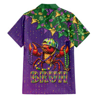Funny Crawfish Carnival Hawaiian Shirt It's Mardi Gras Bruh - Wonder Print Shop