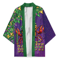 Funny Crawfish Carnival Kimono It's Mardi Gras Bruh - Wonder Print Shop
