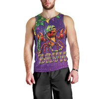 Funny Crawfish Carnival Men Tank Top It's Mardi Gras Bruh - Wonder Print Shop