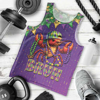 Funny Crawfish Carnival Men Tank Top It's Mardi Gras Bruh - Wonder Print Shop
