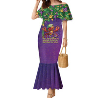 Funny Crawfish Carnival Mermaid Dress It's Mardi Gras Bruh - Wonder Print Shop