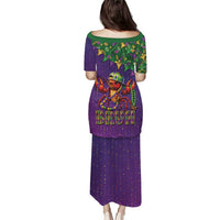 Funny Crawfish Carnival Puletasi It's Mardi Gras Bruh - Wonder Print Shop