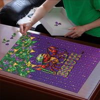 Funny Crawfish Carnival Puzzle It's Mardi Gras Bruh - Wonder Print Shop