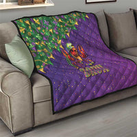 Funny Crawfish Carnival Quilt It's Mardi Gras Bruh - Wonder Print Shop