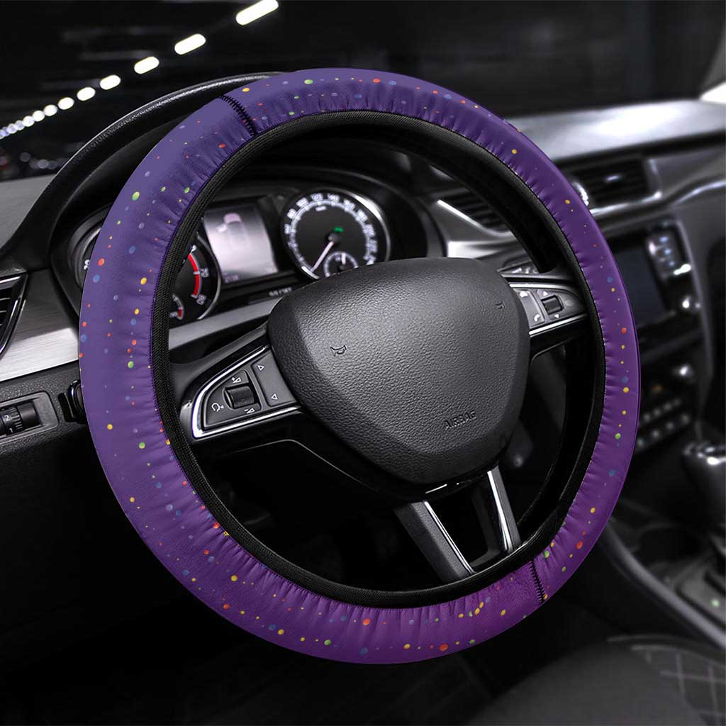 Funny Crawfish Carnival Steering Wheel Cover It's Mardi Gras Bruh - Wonder Print Shop