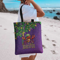 Funny Crawfish Carnival Tote Bag It's Mardi Gras Bruh - Wonder Print Shop