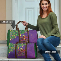 Funny Crawfish Carnival Travel Bag It's Mardi Gras Bruh - Wonder Print Shop