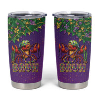 Funny Crawfish Carnival Tumbler Cup It's Mardi Gras Bruh - Wonder Print Shop