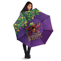 Funny Crawfish Carnival Umbrella It's Mardi Gras Bruh - Wonder Print Shop