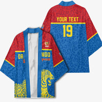 Custom World Football 2026 DR Congo Kimono Roar of Les Leopards