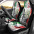 Italy Pisa Tower Car Seat Cover White Lily With Flag Style - Wonder Print Shop