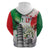Italy Pisa Tower Hoodie White Lily With Flag Style - Wonder Print Shop
