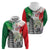 Italy Pisa Tower Hoodie White Lily With Flag Style - Wonder Print Shop