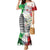 Italy Pisa Tower Mermaid Dress White Lily With Flag Style - Wonder Print Shop