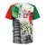 Italy Pisa Tower Rugby Jersey White Lily With Flag Style - Wonder Print Shop