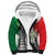 Italy Pisa Tower Sherpa Hoodie White Lily With Flag Style - Wonder Print Shop