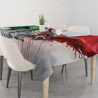 Italy Pisa Tower Tablecloth White Lily With Flag Style - Wonder Print Shop