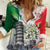 Italy Pisa Tower Women Casual Shirt White Lily With Flag Style - Wonder Print Shop