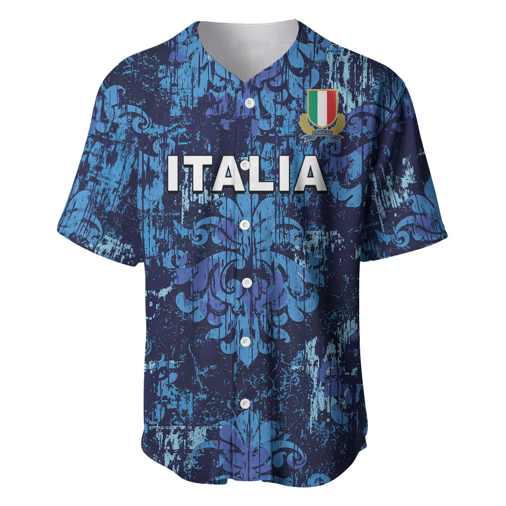 Italy Rugby Custom Baseball Jersey Gli Azzurri Champions
