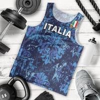 Italy Rugby Custom Men Tank Top Gli Azzurri Champions