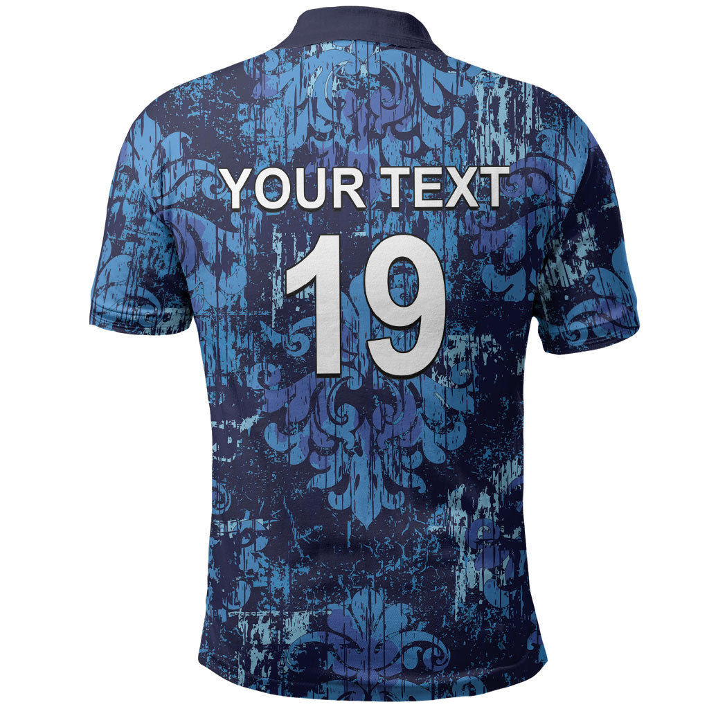 Italy Rugby Custom Polo Shirt Gli Azzurri Champions