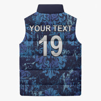 Italy Rugby Custom Sleeveless Puffer Jacket Gli Azzurri Champions