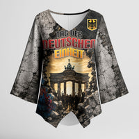 Germany Unity Day Kimono Sleeve Blouse Tag Der Deutschen Einheit Brandenburg Gate