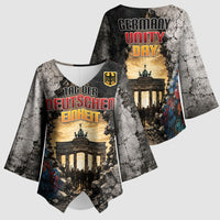 Germany Unity Day Kimono Sleeve Blouse Tag Der Deutschen Einheit Brandenburg Gate