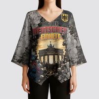 Germany Unity Day Kimono Sleeve Blouse Tag Der Deutschen Einheit Brandenburg Gate