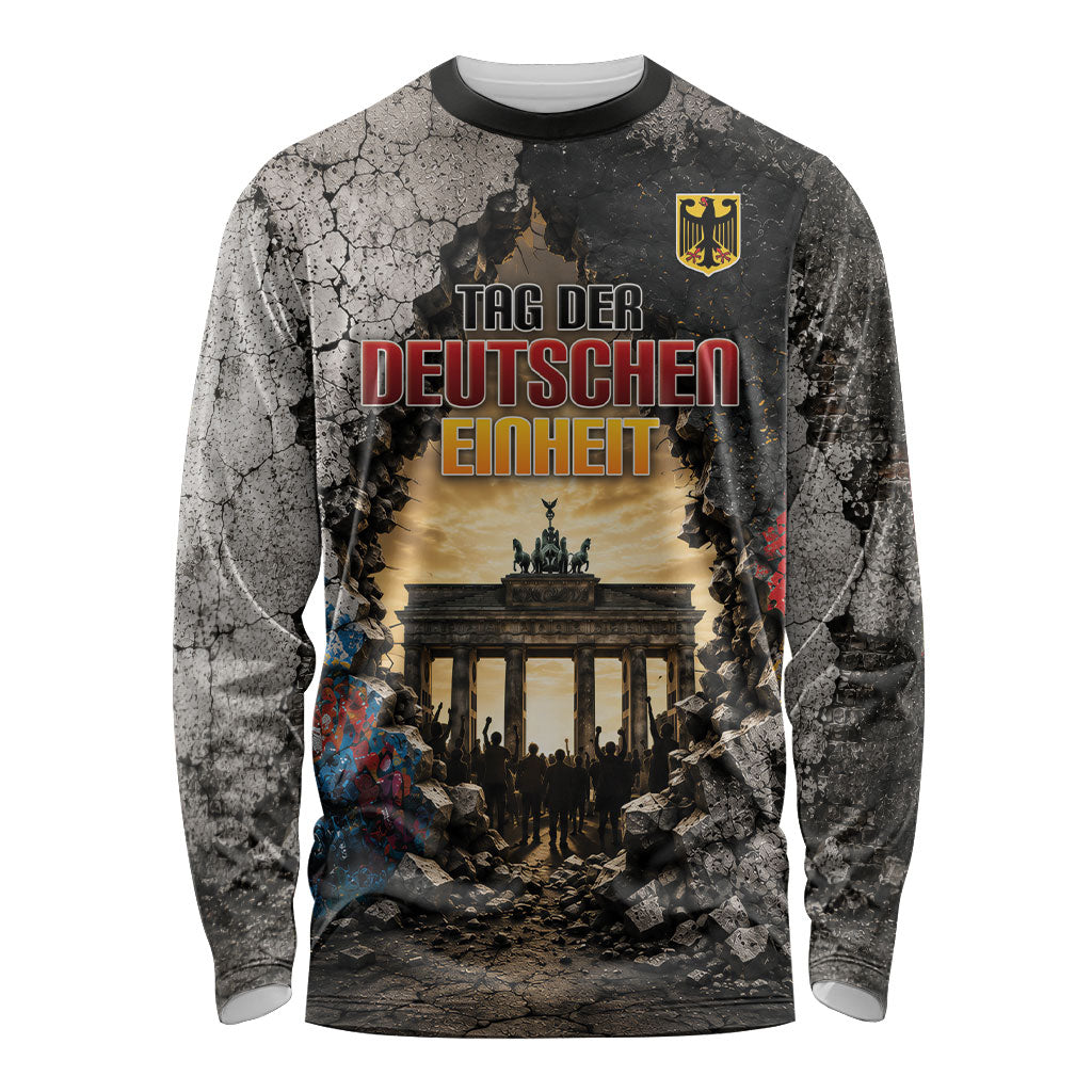 Germany Unity Day Long Sleeve Shirt Tag Der Deutschen Einheit Brandenburg Gate