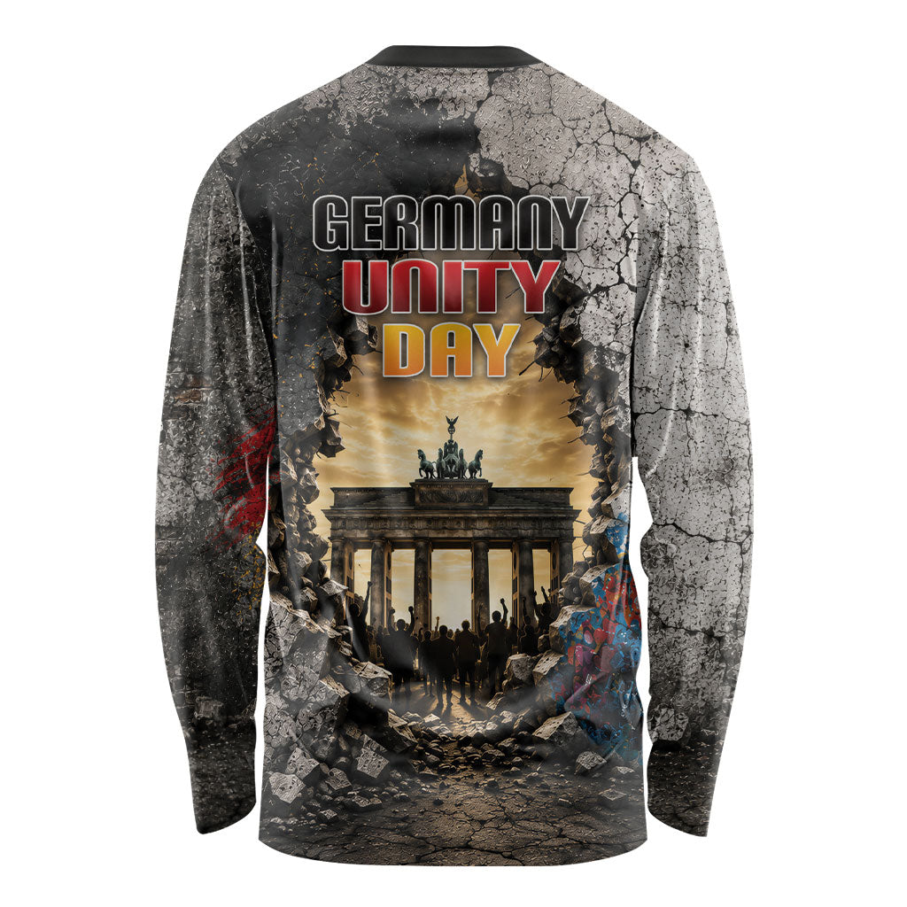 Germany Unity Day Long Sleeve Shirt Tag Der Deutschen Einheit Brandenburg Gate