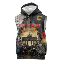 Germany Unity Day Sleeveless Hoodie Tag Der Deutschen Einheit Brandenburg Gate