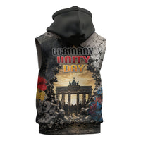 Germany Unity Day Sleeveless Hoodie Tag Der Deutschen Einheit Brandenburg Gate
