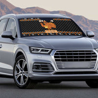 Thanksgiving Turkey Six Seven Bruh Auto Sun Shade Meme Gen Alpha Slang - Wonder Print Shop