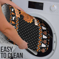 Thanksgiving Turkey Six Seven Bruh Bathroom Set Meme Gen Alpha Slang - Wonder Print Shop