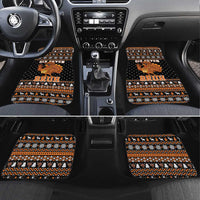 Thanksgiving Turkey Six Seven Bruh Car Mats Meme Gen Alpha Slang - Wonder Print Shop