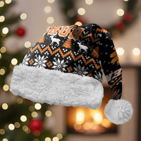 Thanksgiving Turkey Six Seven Bruh Christmas Santa Hat Meme Gen Alpha Slang - Wonder Print Shop