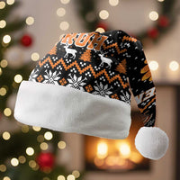 Thanksgiving Turkey Six Seven Bruh Christmas Santa Hat Meme Gen Alpha Slang - Wonder Print Shop