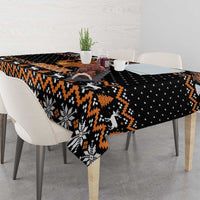 Thanksgiving Turkey Six Seven Bruh Tablecloth Meme Gen Alpha Slang - Wonder Print Shop