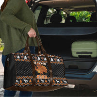 Thanksgiving Turkey Six Seven Bruh Travel Bag Meme Gen Alpha Slang - Wonder Print Shop