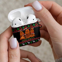Marcus The Worm Christmas AirPods Case Funny Gen Alpha Meme Slang - Wonder Print Shop
