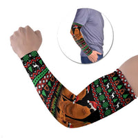 Marcus The Worm Christmas Arm Sleeves Funny Gen Alpha Meme Slang - Wonder Print Shop