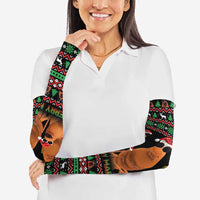Marcus The Worm Christmas Arm Sleeves Funny Gen Alpha Meme Slang - Wonder Print Shop