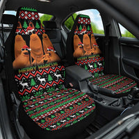 Marcus The Worm Christmas Car Seat Cover Funny Gen Alpha Meme Slang - Wonder Print Shop
