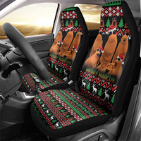 Marcus The Worm Christmas Car Seat Cover Funny Gen Alpha Meme Slang - Wonder Print Shop